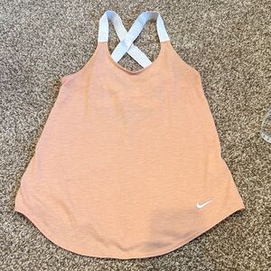Nike Women's Light Orange Tank Top